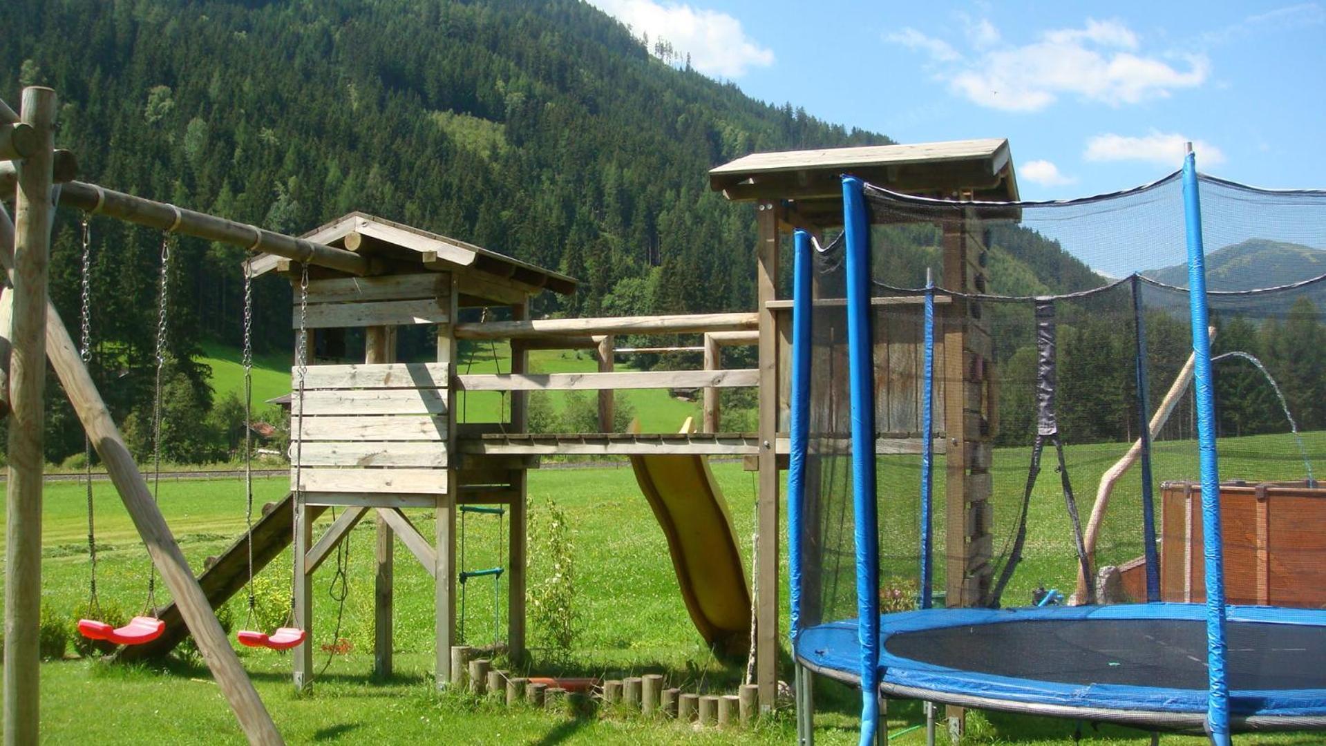 Bio-Bauernhof Obertrattenbachhof Neukirchen am Grossvenediger Bagian luar foto
