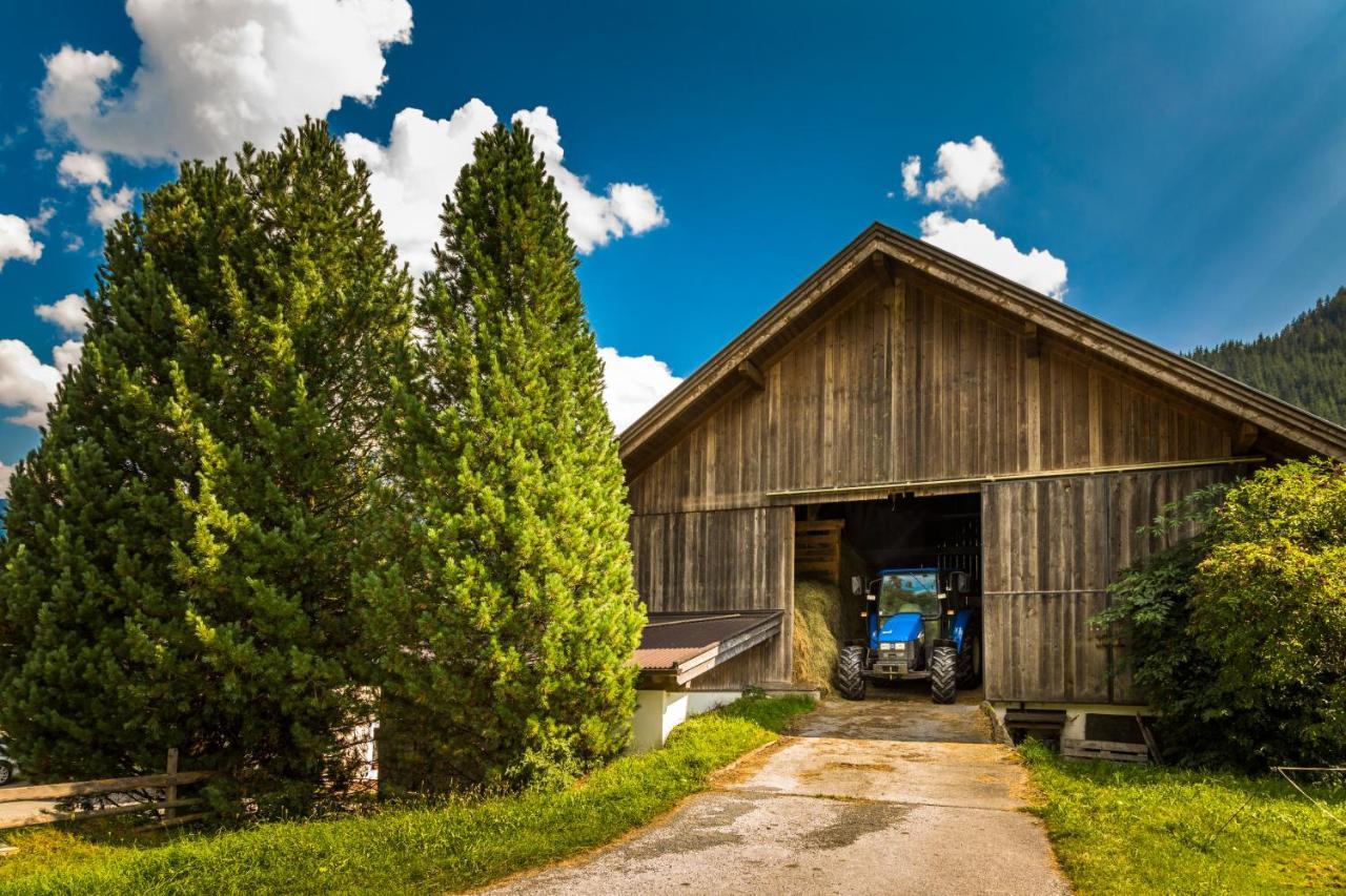 Bio-Bauernhof Obertrattenbachhof Neukirchen am Grossvenediger Bagian luar foto